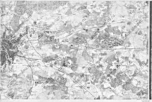 Топографическая карта окрестностей Москвы в масштабе 1 верста в дюйме. Часть 4.