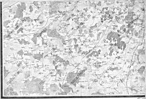 Топографическая карта окрестностей Москвы в масштабе 1 верста в дюйме. Часть 5.